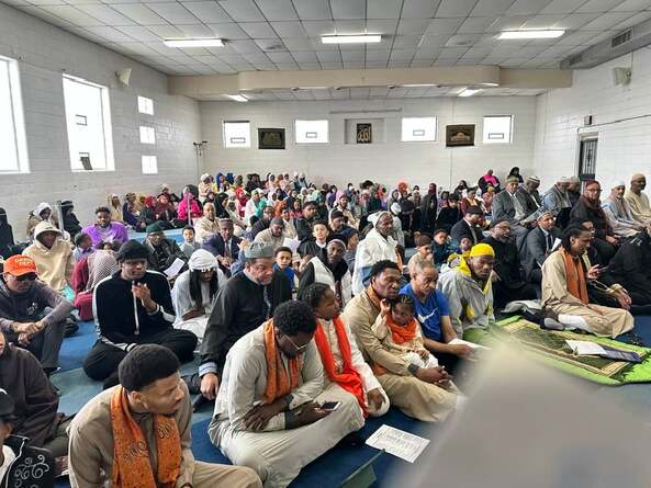 Members of the community at a gathering